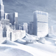 An image from The Day After Tomorrow, a similarly themed environmental disaster movie. Image: Fox